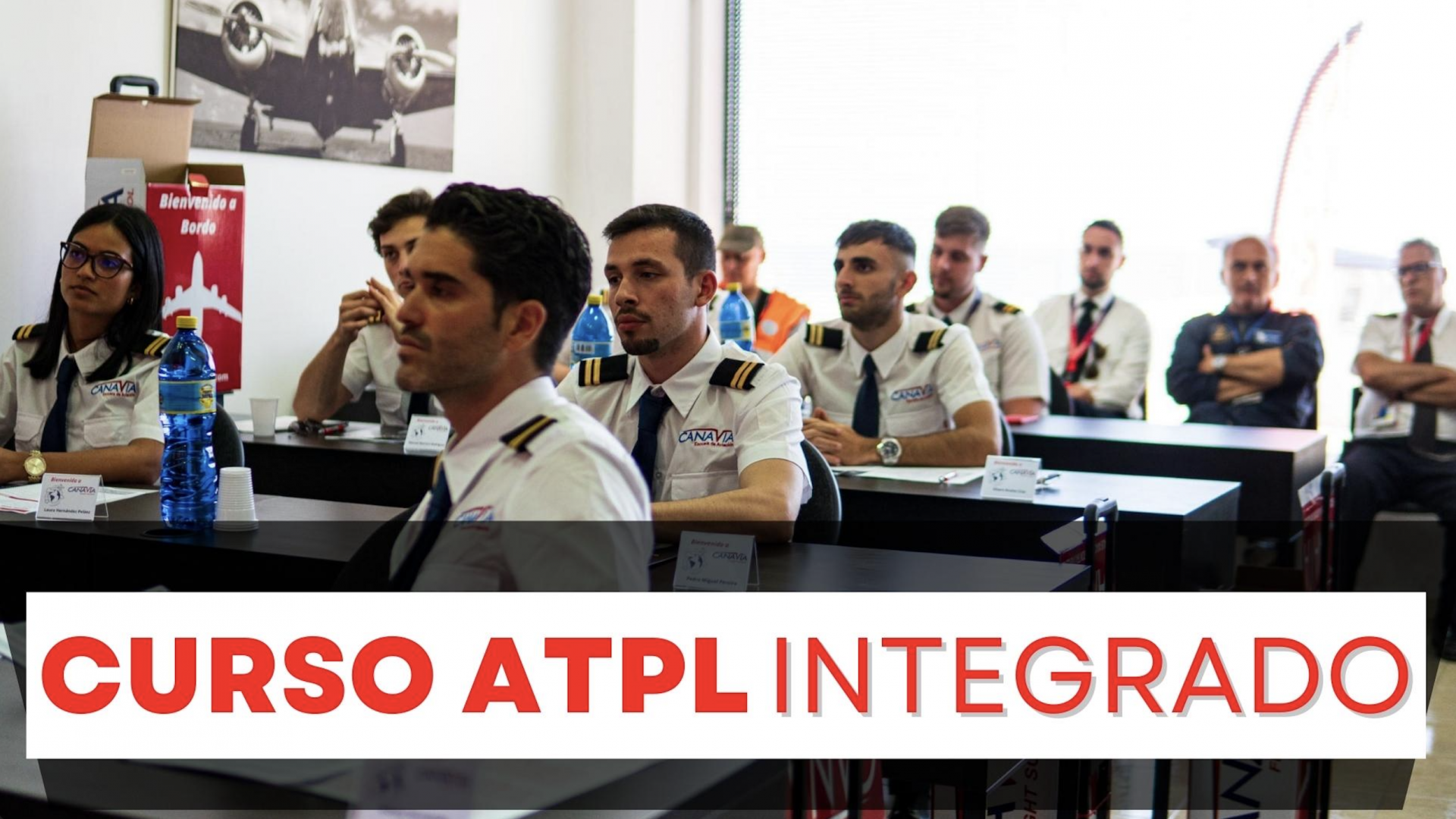 Nueva promoción ATPL Integrado Septiembre 2022 / New Integrated ATPL course September 2022.
