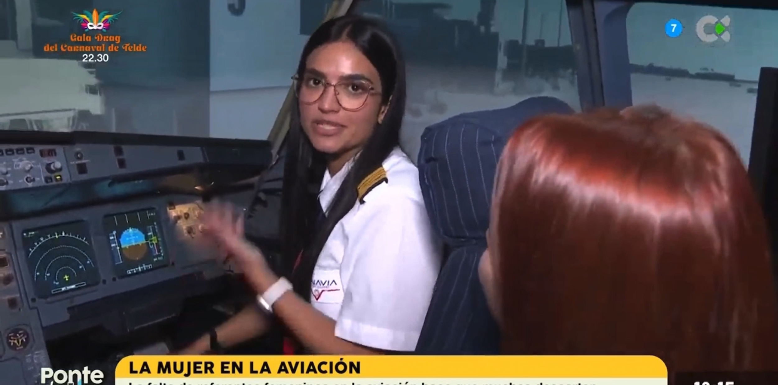 La Mujer en la Aviación 8M | Ponte al Día TVCanaria | Aviation Campus